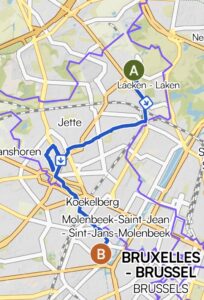 Map of walk Day 38